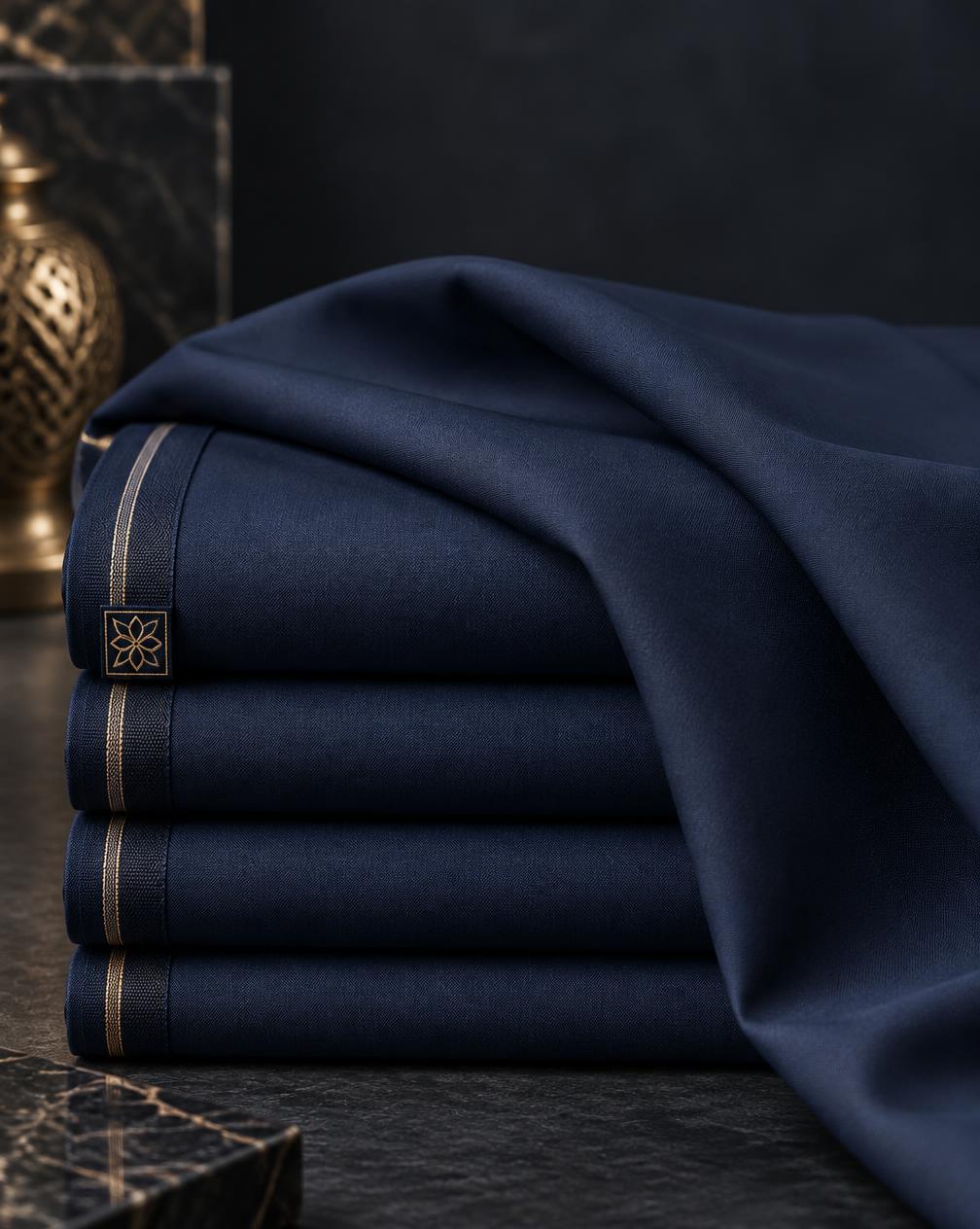 Ocean Blue Classic Wash & Wear fabric